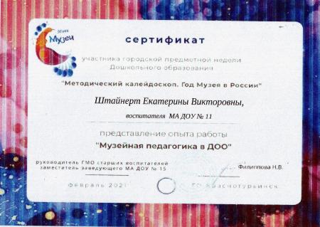 Сертификат Штайнерт0001